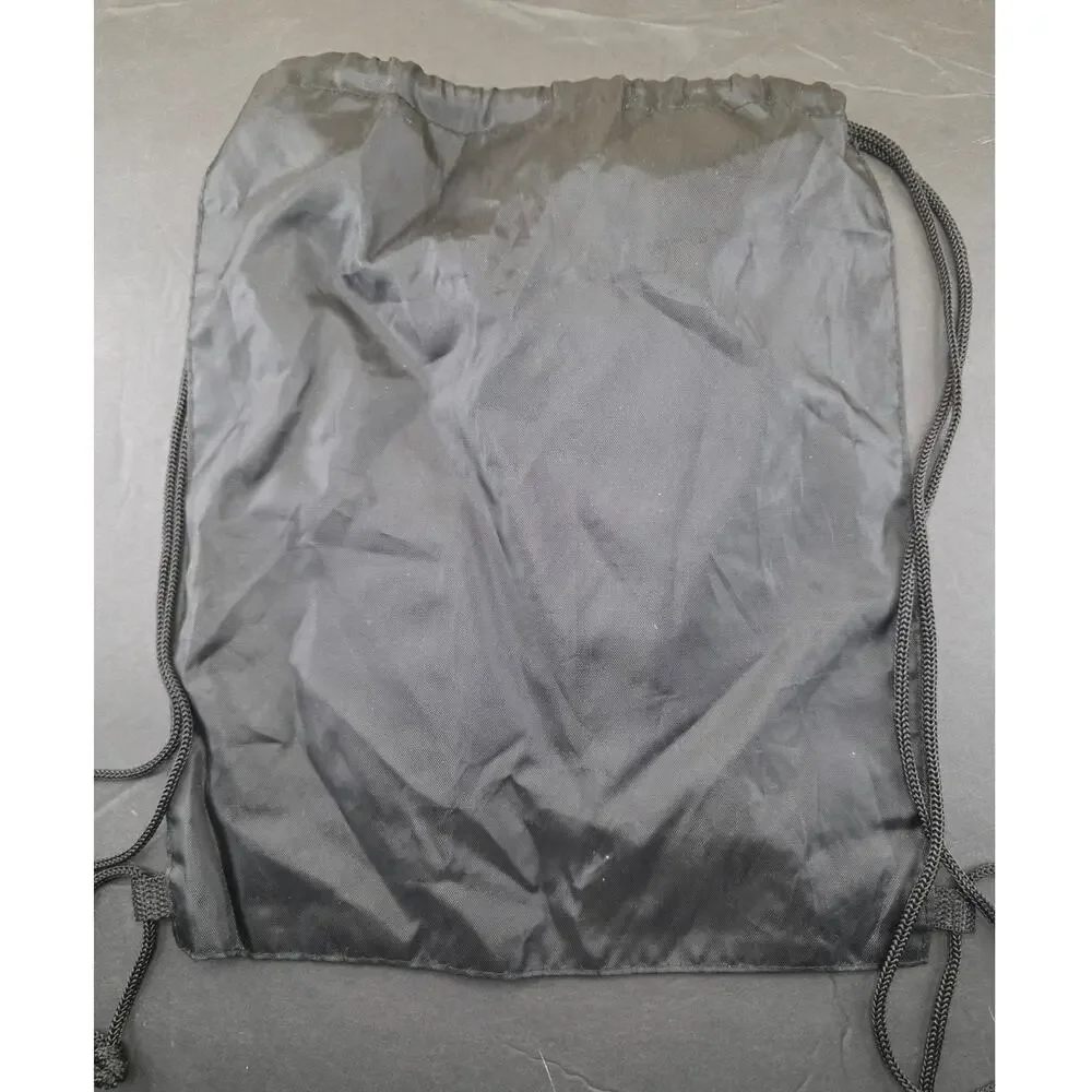 Betty Boop black mesh drawstring backpack 12